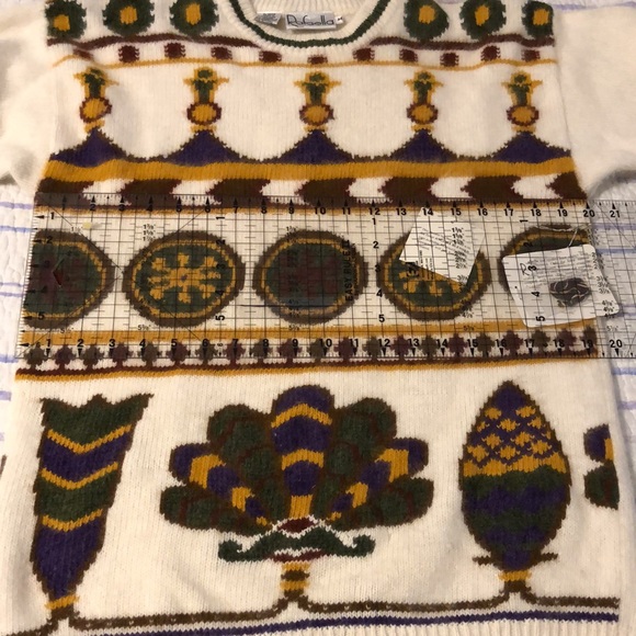 Vintage Retro - Rafaela Angora Rabbit Hair & Lambswool Sweater - Medium - Picture 4 of 16